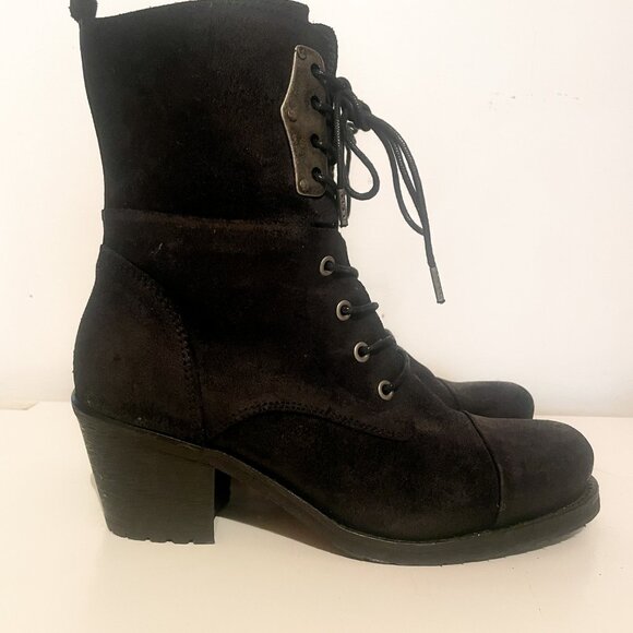 DIESEL Suede boots - Size 38 - Picture 3 of 9